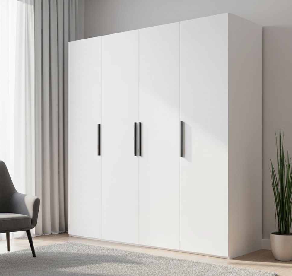 Четырехдверные шкафы